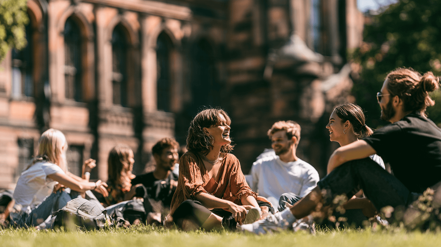 Students at Swedish University